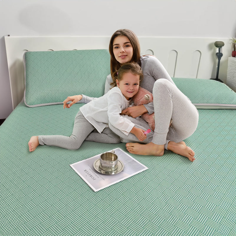 600D Carbon Fiber Summer Mat, Natural Ice Vine Cooling Mat, Can, Naked-sleep Cool Mattress, Pillowcase