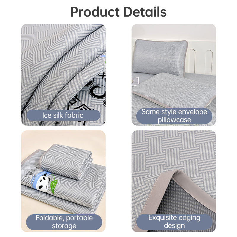 600D Carbon Fiber Summer Mat, Natural Ice Vine Cooling Mat, Can, Naked-sleep Cool Mattress, Pillowcase