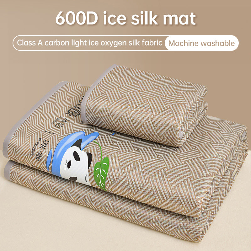 600D Carbon Fiber Summer Mat, Natural Ice Vine Cooling Mat, Can, Naked-sleep Cool Mattress, Pillowcase