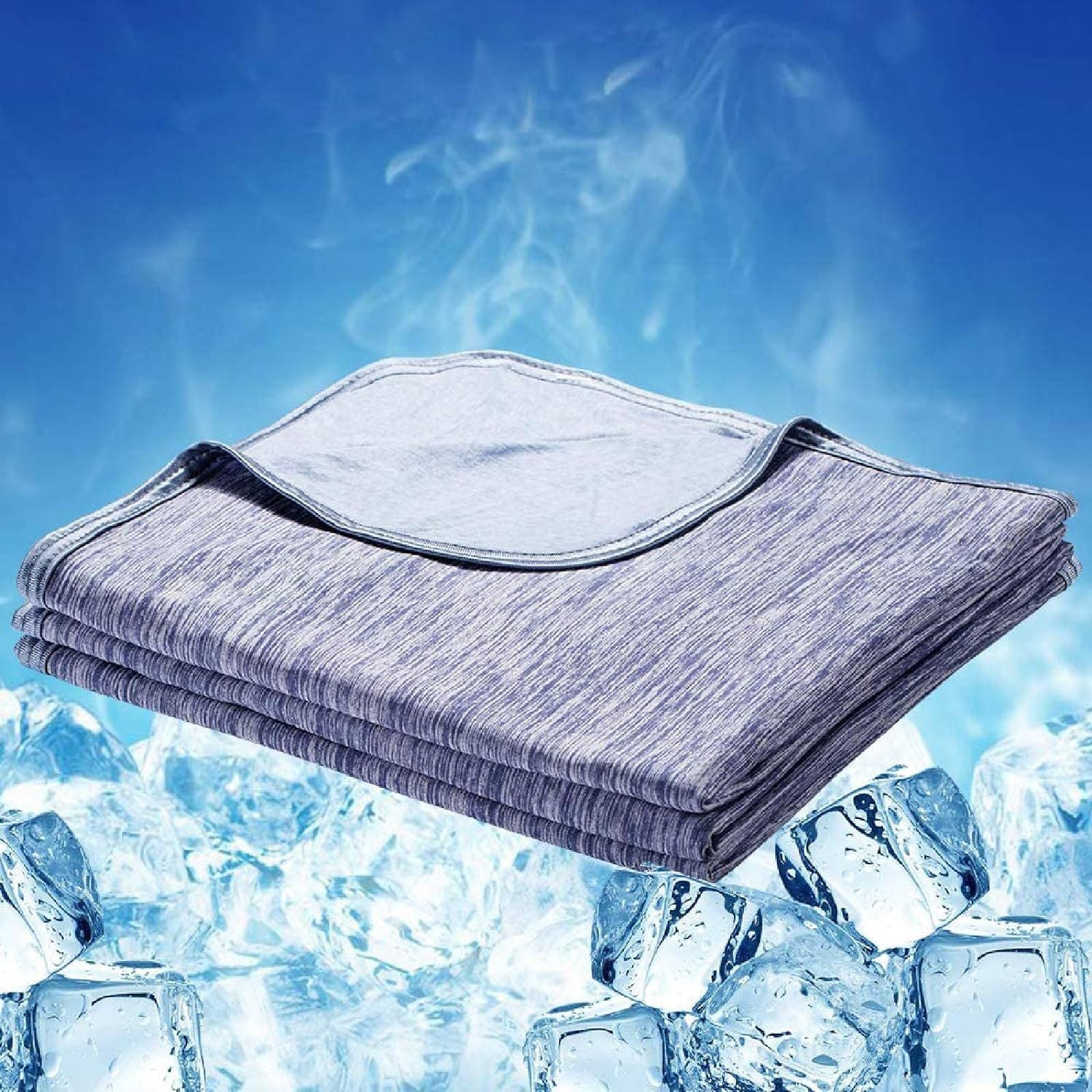 Adult and children's hot sleep cooling blanket summer air conditioning cooling blanket double-layer design cooling blanket